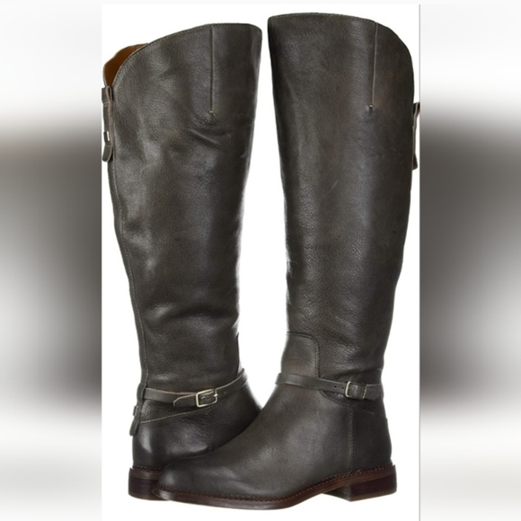 Franco Sarto Shoes - Franco Sarto Haylie Riding Boots Iron 7.5